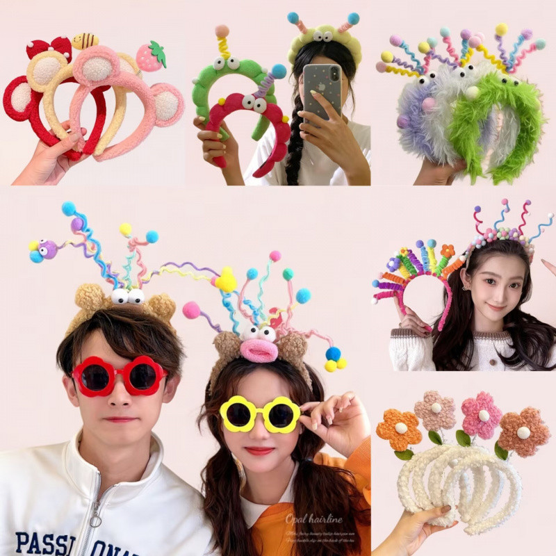 ที่คาดผม Twist Stick การ์ตูน น่ารัก เหมาะสำหรับทุกโอกาส จาก Pilom Headwear