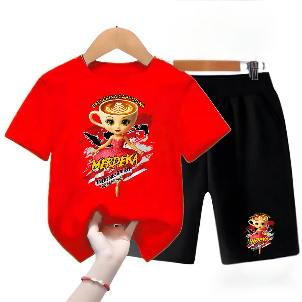 CHILDRENS SUITS AUGUST 17, ANOMALI และ TUNG SAHUR รุ่น UNISEX / BOYS AND GIRLS เสื้อผ้า AUGUST 17 / 