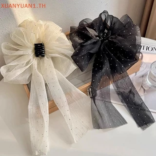 XUAN แฟชั่นขนาดใหญ่โบว์ผม Claw คลิป Super Fairy อารมณ์ Headdress ผู้หญิงหวานอุปกรณ์เสริมผม TH
