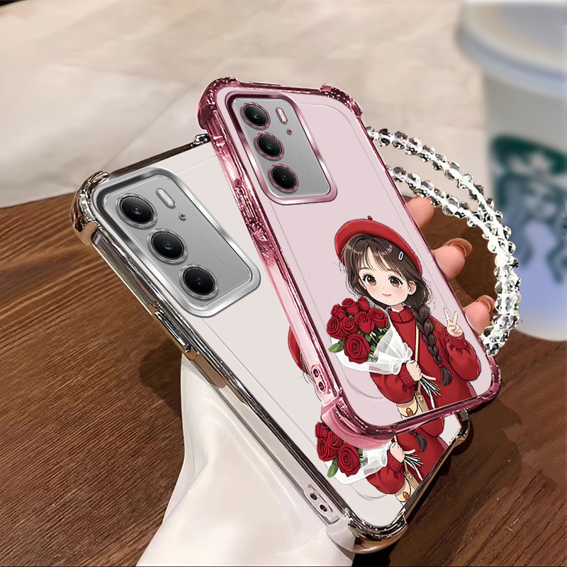 2023 Realme C75 C75X เคสโทรศัพท์สําหรับซิลิโคนใหม่ สี่มุมป้องกันการตก XHM 85SL