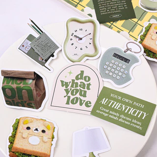 40 ชิ้น Vintage Special Shaped Series สติกเกอร์ Journal Deco DIY สติกเกอร์