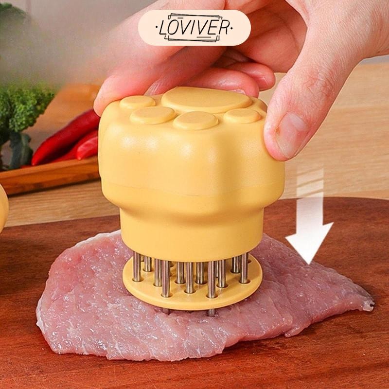 เนื้อ Tenderizer เครื่องมืออุปกรณ์เสริมอเนกประสงค์ Gadget Mallet เครื่องมือ Pounder สําหรับ Pounding สเต็ก BBQ ปลาไก่เนื้อ
