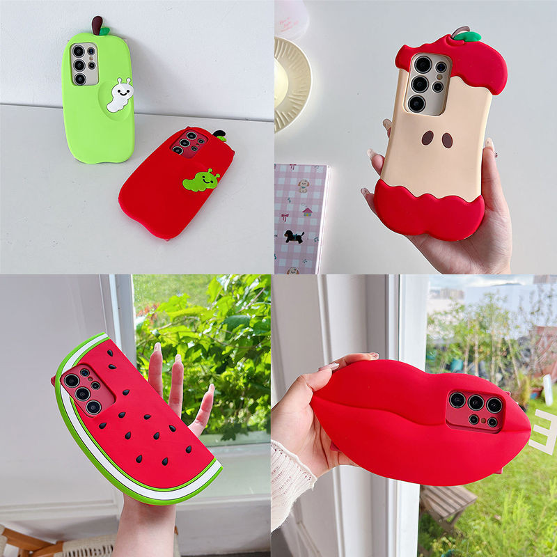 สําหรับ Vivo Y29 Y19S Y04 4G Y29S Y39 5G X50 X60 X70 X80 X90 Pro plus น่ารักการ์ตูนแตงโม Apple ชิป s