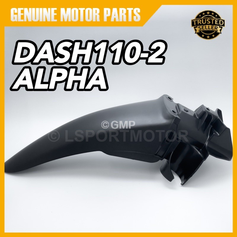 HONDA DASH110-2 / ALPHA FRONT FENDER, REAR (MATTE BLACK) 61200-K09-840 DASH2 DASH 110 2 ALPHA110 COV