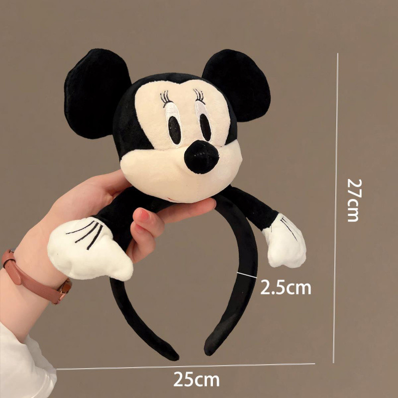 ที่คาดผมตุ๊กตา Mickey ขนาดใหญ่น่ารัก เหมาะสำหรับสวนสนุกและใช้ในชีวิตประจำวัน ราคา ถูกที่สุด ดีลบีเคเค แกลเลอรีภาพที่ 6