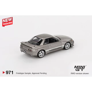 MINI GT No.971 Nissan Skyline GT-R (R32) Veilside Combat C-I Veilside Combat Grey MGT00971