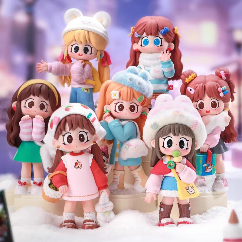 Milay milay milay Girl รุ่นที่สอง Happy Formula Series Mystery Box รูปเดสก์ท็อปน่ารักเครื่องประดับขอ