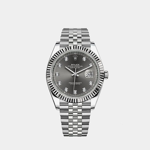 Rolex Datejust 36/41MM ผู้ชายนาฬิกากลไกอัตโนมัติ,วันที่แสดงกีฬาประณีตสีเทา Dial นาฬิกาผู้ชายอินเทรนด