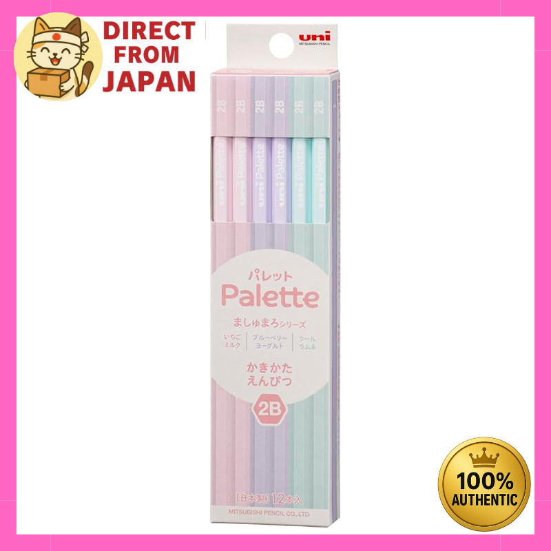 Mitsubishi Pencil Uni Palette #2B, #4B, #6B, #HB, 1-Dz Colored Pencils