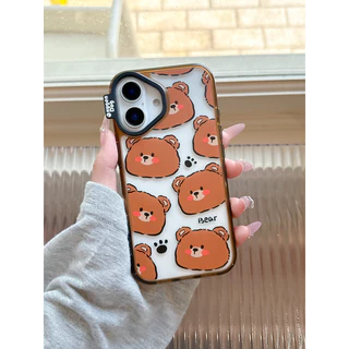 Oxygendog case เคสไอโฟน ลาย หมี มะเขือเทศ For iPhone 17ProMax 17Pro 17 16ProMax 16 15ProMax 15 14 13