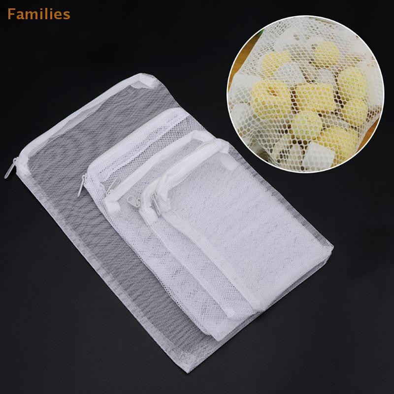 Families> Aquarium Filter Bag Fish Tank Mesh Bag Zipper Net Pond Bio Ball Active Carbon ได้ดี
