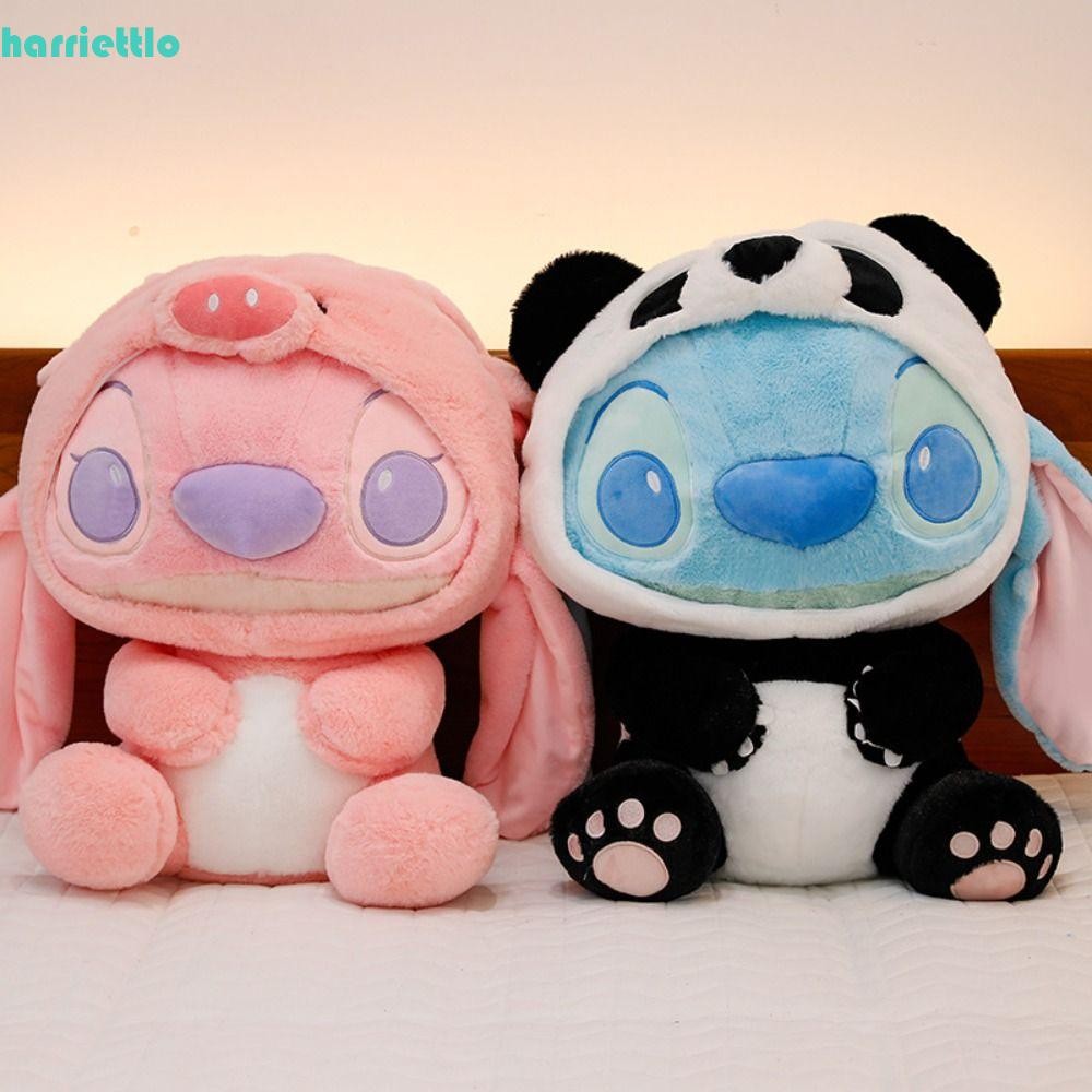 HARRIETTLO Stitch Cos Panda ตุ๊กตาตุ๊กตา, PP ผ้าฝ้าย Koala Panda Lilo Stitch ตุ๊กตาของเล่น, Kawaii L
