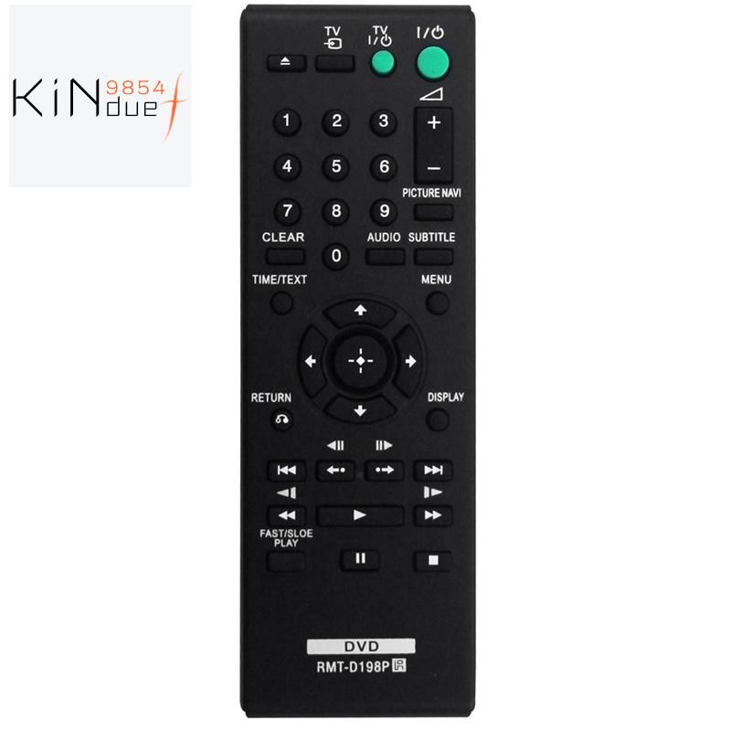เปลี่ยน -D198P เครื่องเล่น DVD รีโมทคอนโทรล SR760 SR170 DVPSR170 DVPSR370 RMTD198P