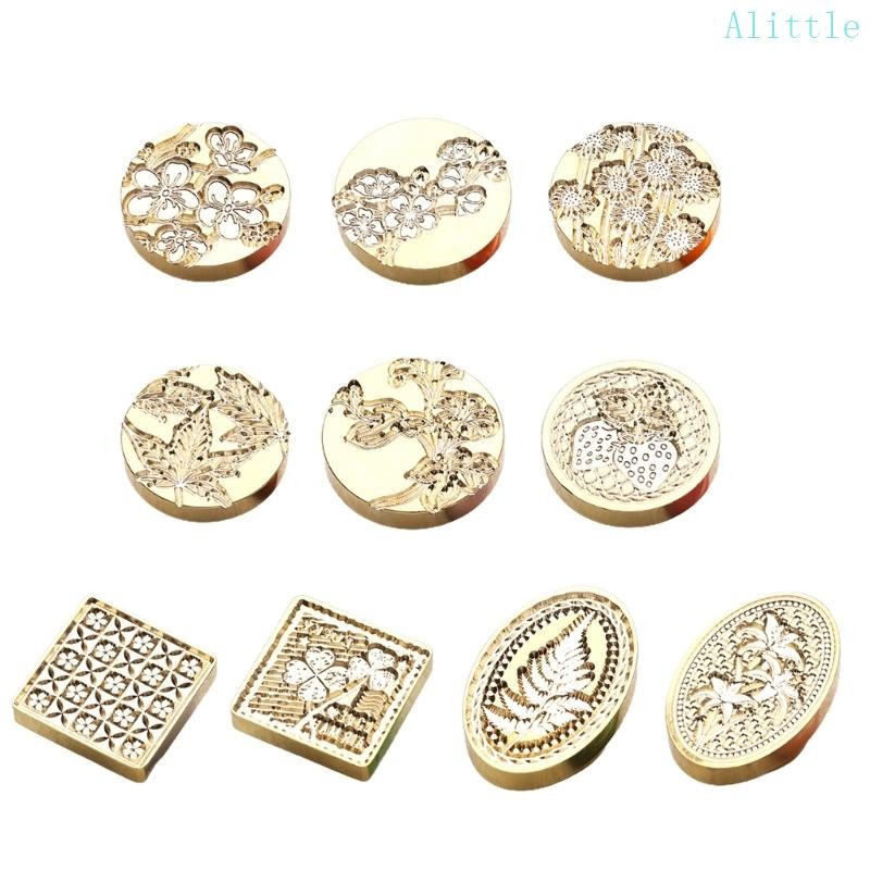 Alia Flower Wax Seal Stamp Little Daisy Sealing Wax Stamp for Envelope Wedding Cards