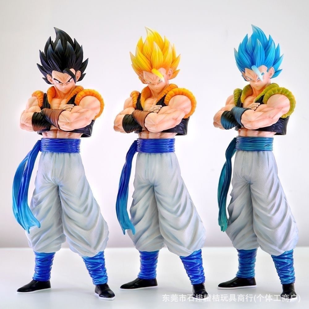 【Hot Sale】VF-Double King Dragon Ball Vegeta Hugging Figure Gogeta Statue Anime Figure