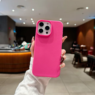 เคสโทรศัพท์ for เคสไอโฟน 13 iPhone 16 15 11 14 12 Pro Max 15 14 Plus XR XS Max 16 Pro เคสซิลิโคน กันเปื้อน ลายลิ้นจี่