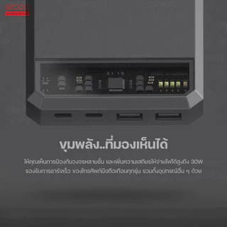 [ประกัน1ปี] Orsen by Eloop E43 แบตสำรอง 25000mAh QC 3.0 PD 45W Max Power Bank Type C Output พาวเวอร์แบงค์
