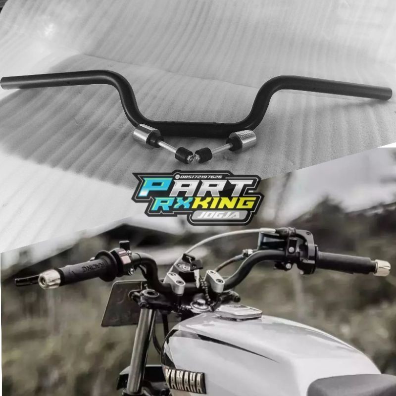 แฮนด์ rxking แบบสั้น | แฮนด์ซิ่ง Rxking | แฮนด์ rxking สีดํา