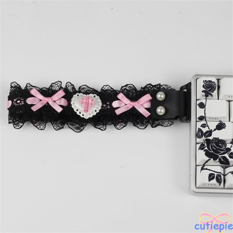 Cutie Keyboards Ribbon Mechanical Keyboards Straps Customization Lace Keyboards Straps Atk68 Looting