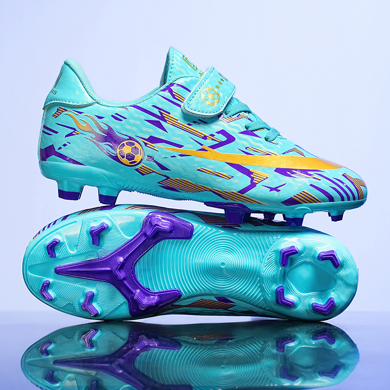 รองเท้าฟุตบอลเด็กในร่ม Professional Boys Football Field Boots TF/AG Society Cleats รองเท้าฟุตบอลรองเ