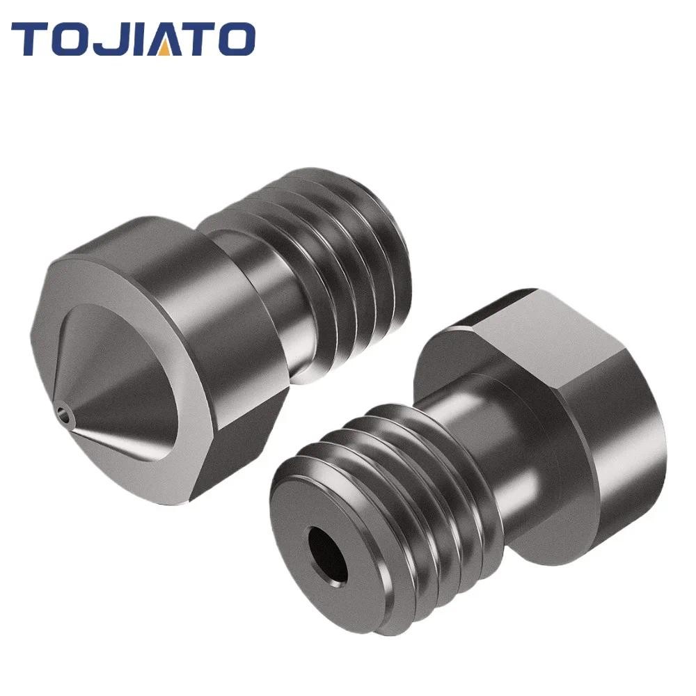 2pcs E3D V6 Hardened Steel Nozzle 0.2-1mm 1.75mm Filament M6 3D Printer Nozzle For Ender 3 Prusa i3 