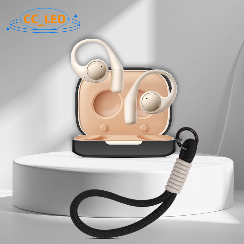 For Honor EarBuds Open Case Cute Lanyard Pendant Silicone Soft Case Suitable for Honor EarBuds Open 