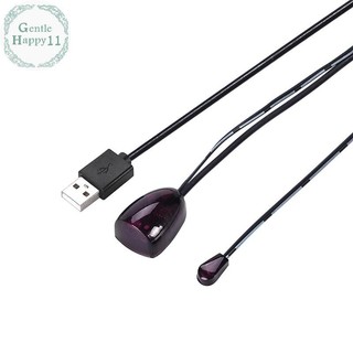 GentleHappy อะแดปเตอร์ USB IR อินฟราเรด Remote Extender Repeater Receiver เครื่องส่งสัญญาณตัวสมัครอุปกรณ์รีโมทคอนโทรลทั้งหมด TH