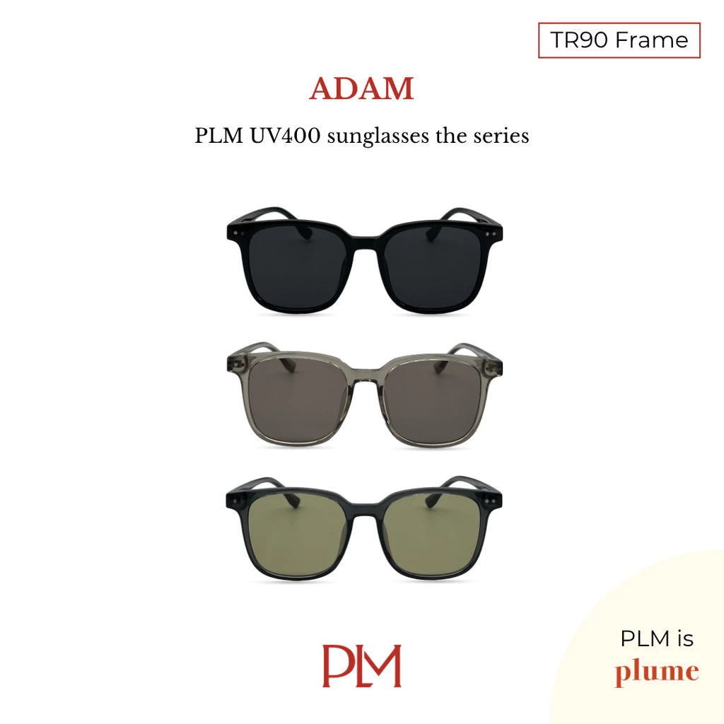 PLM (plume.bkk) แว่นกันแดดรุ่น 'Adam' Sunglasses