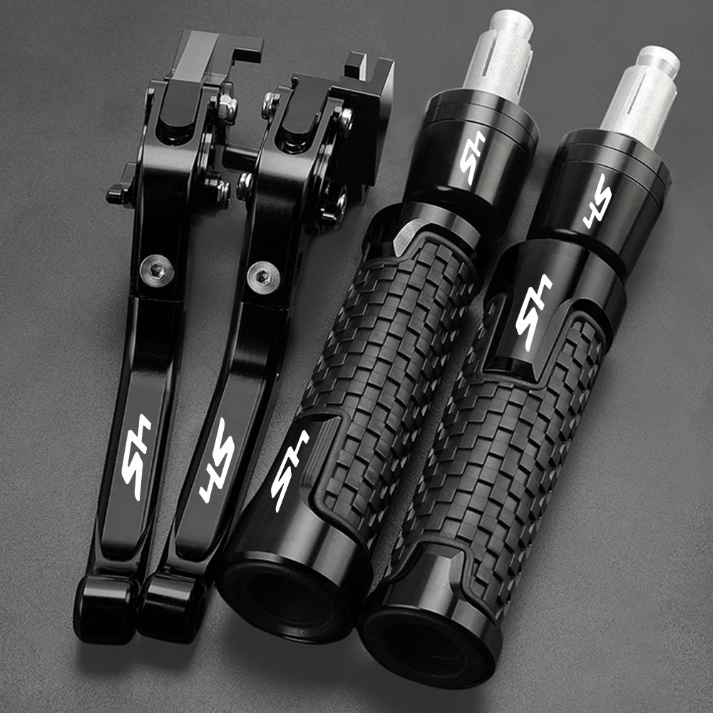 Gอุปกรณ์เสริมรถจักรยานยนต์จับคลัตช์เบรก Levers Handlebar Grips สิ้นสุด Sh350สำหรับ HONDA SH350 SH350