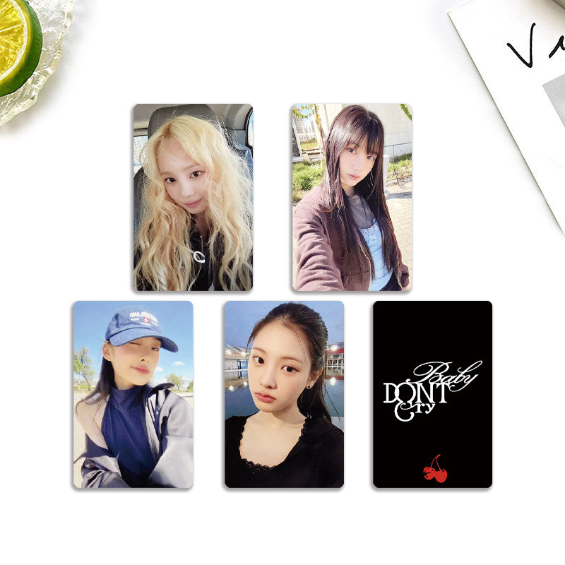 4pcs เด็ก DOLT Cry F GIRL การ์ด Lomo Bet Youll Regret It อัลบั้ม Photocards Yihyun Kumi Mia Benie ภา