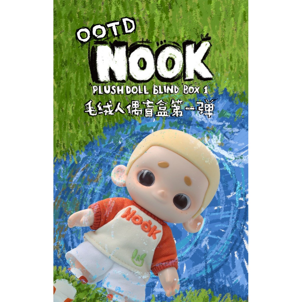 [คลังสินค้าพร้อม] 52TOYS NOOK OOTD Series Hand-Made Decorative Girl Gift