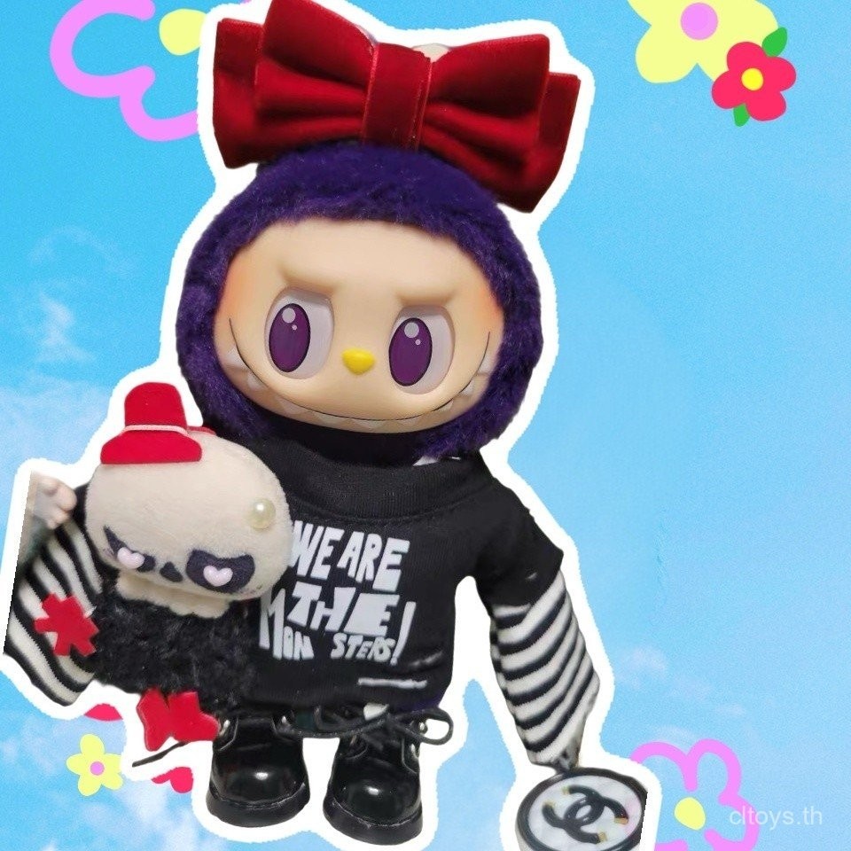 Labubu Catch Me If You like Me Clothes Clothes Labubu V1 V2 v3 Macaron Front High Energy Doll Clothe