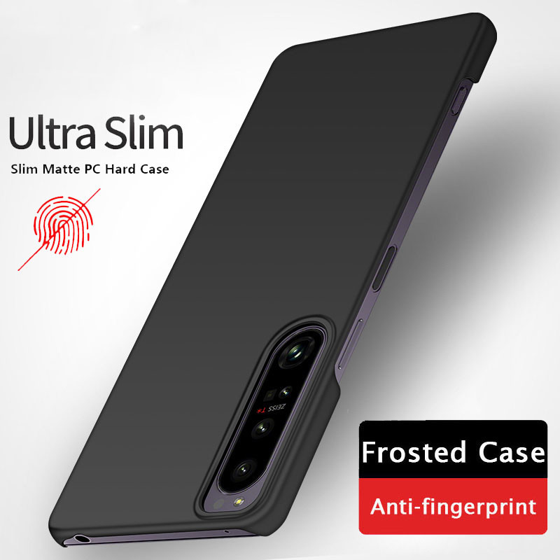สําหรับ Sony Xperia 10 5 1 VII VI V IV Case Ultra Slim Thin Matte PC Hard ฝาหลัง