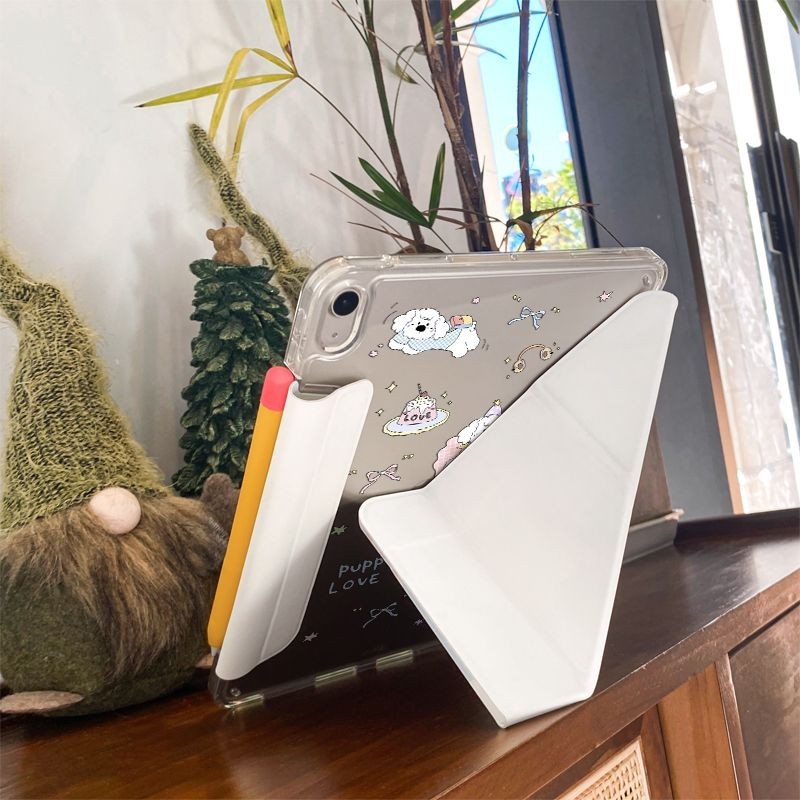 case ipad for Air4 Air5 Air6 11นิ้ว 2024 gen10 Pro11 Air11 เคสไอแพด พับตัวY วัสดุอะคริลิก ใส ไม่เหลือง! - รูปที่ 7