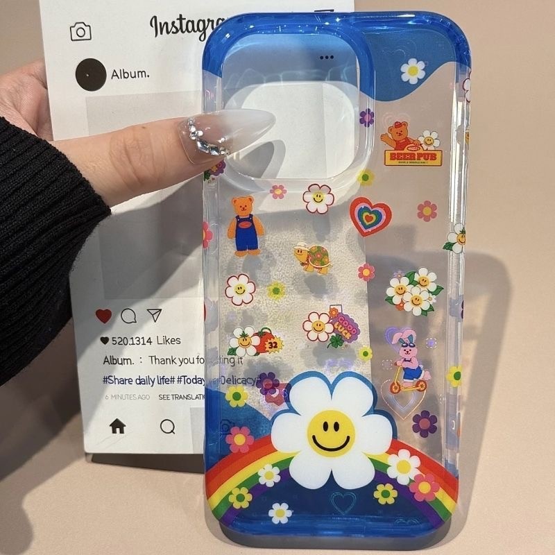 SUN เคสโทรศัพท์ แบบนิ่ม สำหรับรุ่น 15 15PRO 14 13 13PRO 13PROMAX 12 Pro Max 11 8plus 7plus  XR X XS Max SE 11Pro ราคา ถูกที่สุด ดีลบีเคเค แกลเลอรีภาพที่ 9