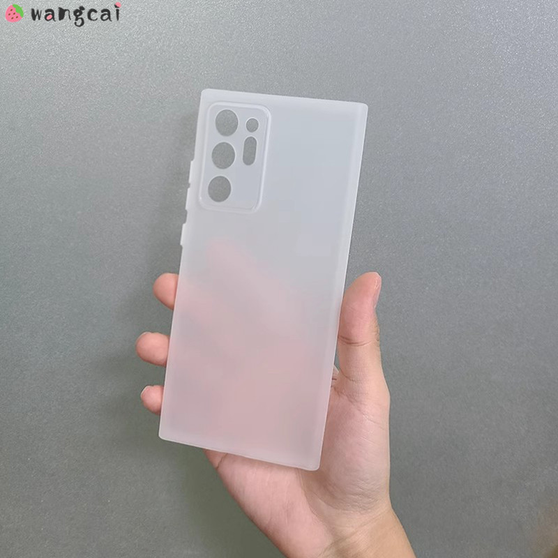 SAMSUNG สําหรับSamsung Galaxy S21 S20 S10 5G S8 Plus Ultra FE S10e S21 + S20 + S10+ S8 + เคสโทรศัพท์สีขาวโปร่งแสงMatte Frostedบางโปร่งใสนุ่มกรณีปกหลัง
