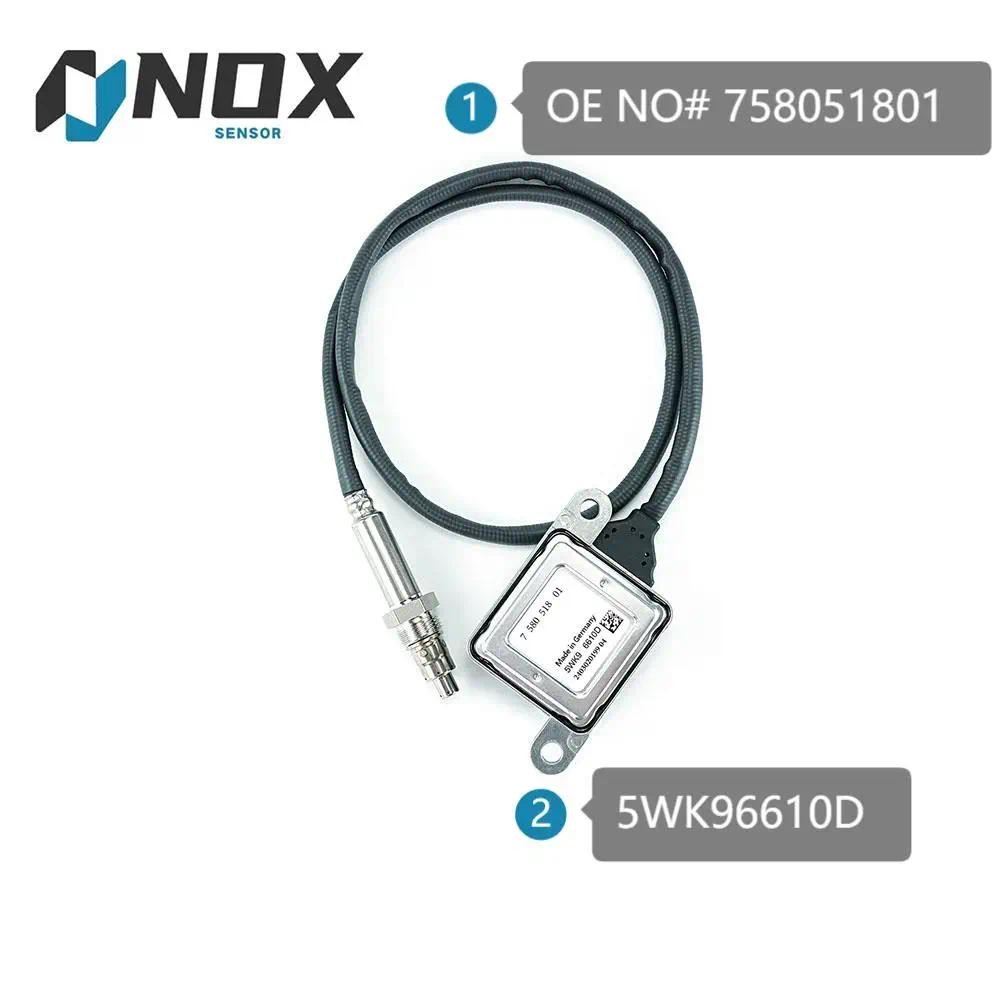 5WK96610D 758051801 ใหม่ Nox Sensor 5WK9 6610D N43 สําหรับ BMW E81 E82 E87 E88 E90 E91 E92 E93 LCI N