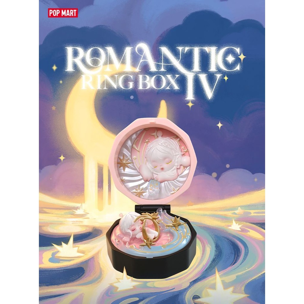 [August 7th Launch] POPMART Romantic Fingertip Series 4 Scene Figure Mystery Box Toy