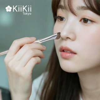 KiiKii Beauty แปรงคอนทัวร์จมูก ขนแน่น แปรงปัดแก้ม แปรงแต่งหน้ารูปตัววี แปรงรองพื้น สำหรับเฉดดิ้ง