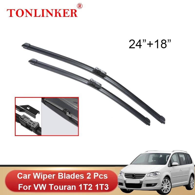 TONLINKER ใบปัดน้ําฝนรถยนต์สําหรับ Volkswagen VW Touran 1T2 2007-2010 1T3 2011-2015 อุปกรณ์เสริมด้าน