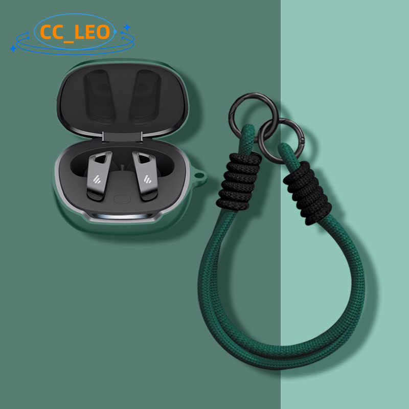for EDIFIER NeoBuds Pro Case Cute Lanyard EDIFIER NeoBuds S Silicone Soft Case Suitable for EDIFEIR 