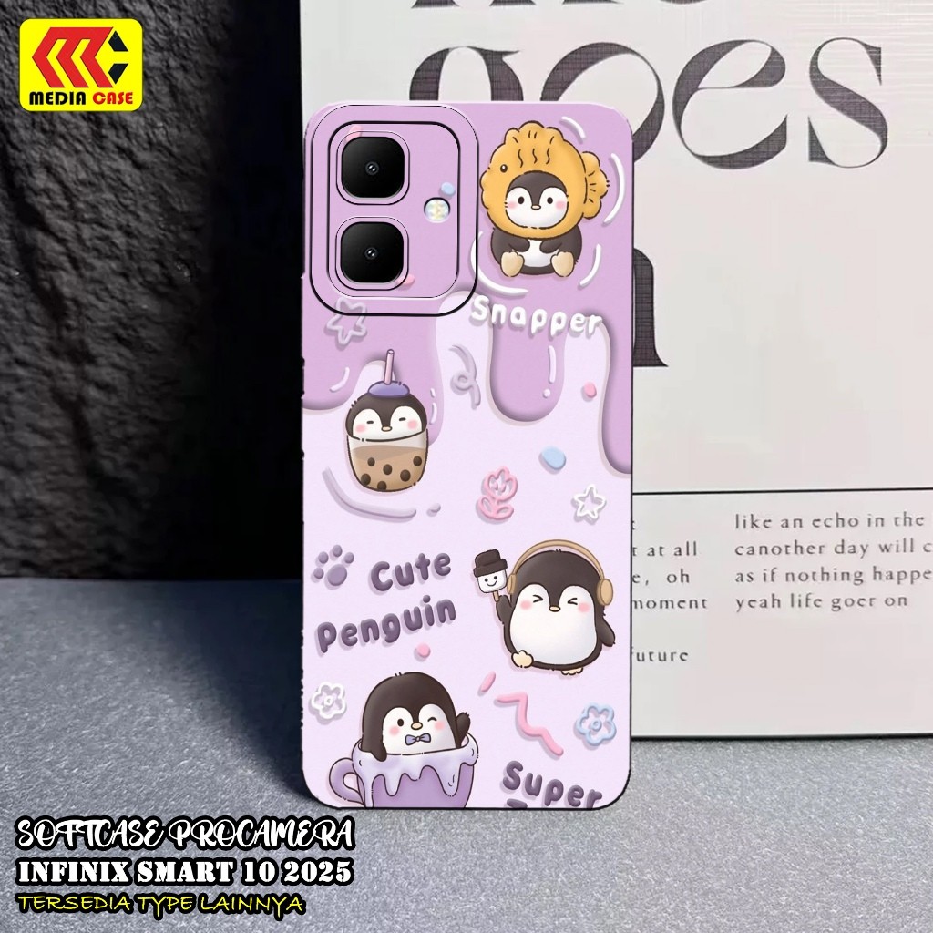 HP ล่าสุด INFINIX SMART 10 Phone Case 2025 - Cartoon Case Motif - Casing - Infinix Smart 10 Softcase