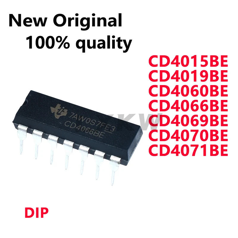 2-5PCS ใหม่ CD4015BE CD4015 CD4019BE CD4019 CD4060BE CD4060 CD4066BE CD4066 CD4069BE CD4069 CD4070BE