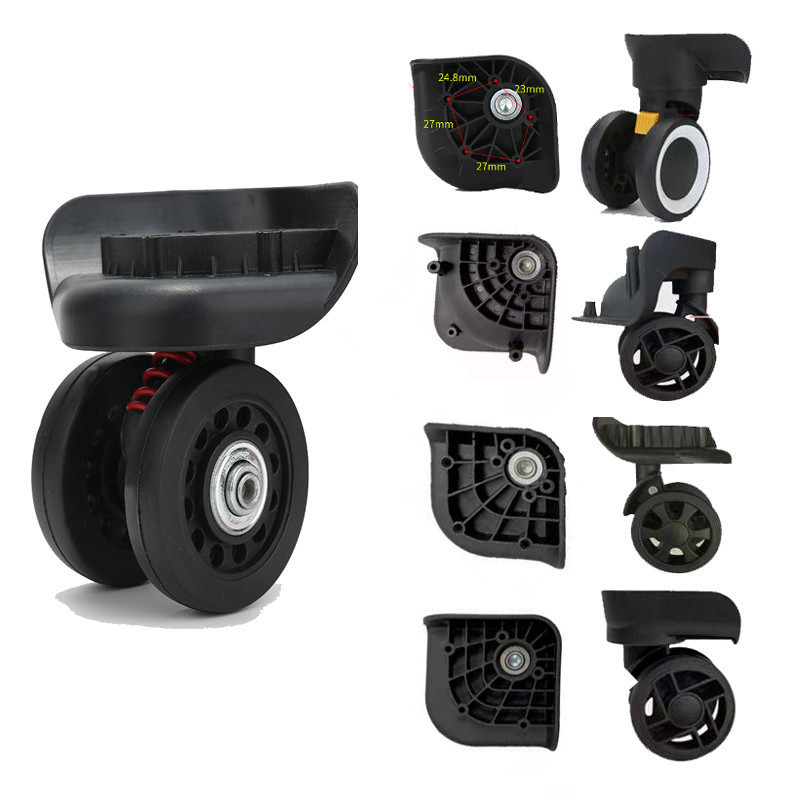 Spot Delivery in Seconds#Luggage Universal Wheel Removable Trolley Case Suitcase Caster Password Suitcase Suitcase Wheel Luggage Silent Wheel3.25LNN