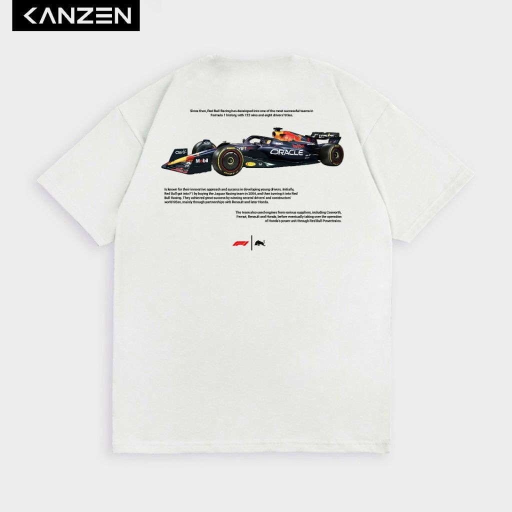 เสื้อยืด Kanzen REDBULL RACING F1