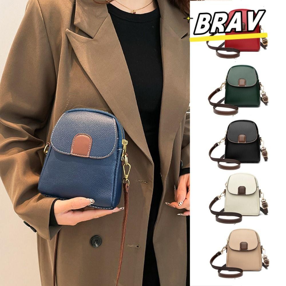 BRAT กระเป๋าคาดเอว แบบหนังเทียม พร้อม clutch ขนาดกะทัดรัดสำหรับผู้หญิง