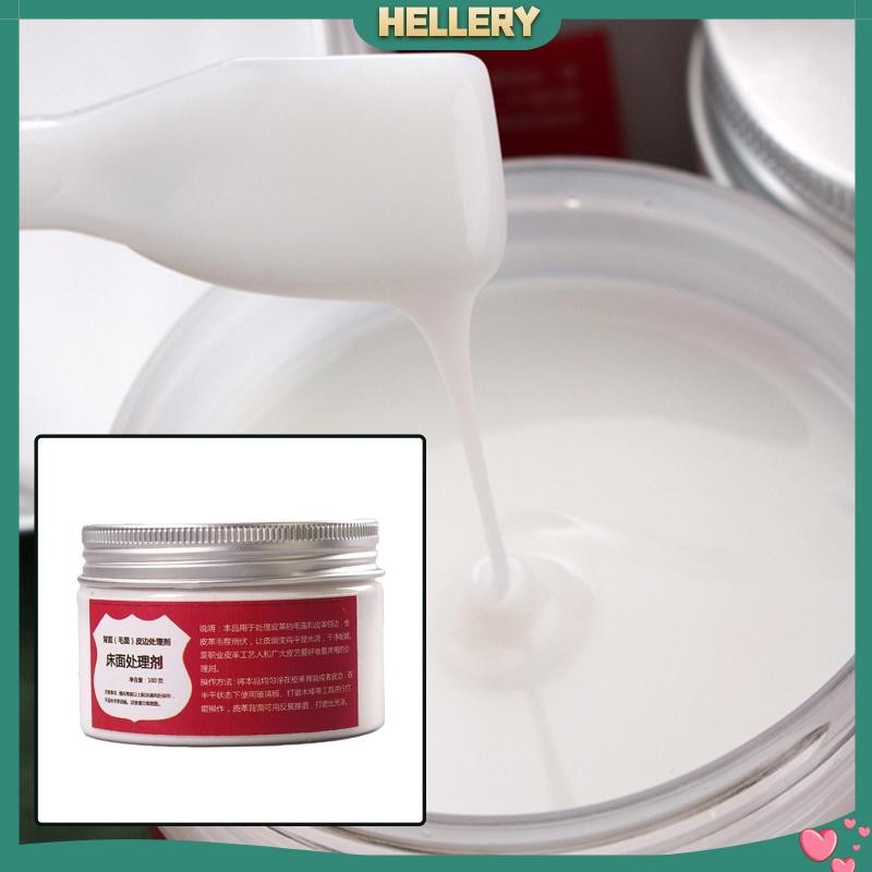 [HelleryPH] 100ml Leather Edge Paint Smoothness Handcraft Cmc Smooth Treatment Protective Edge Paint