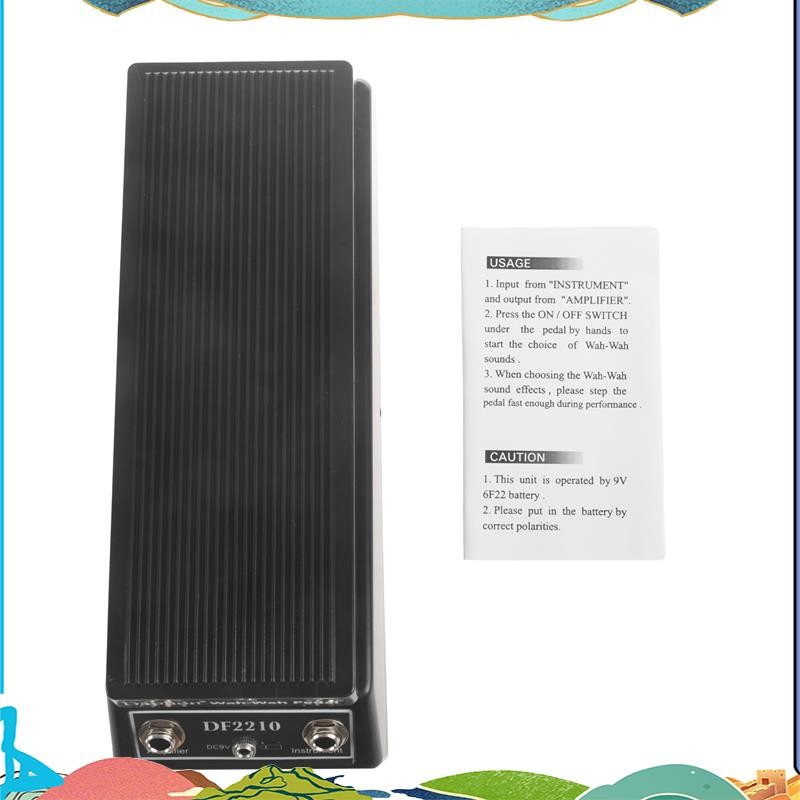 Daphon Wah Pedal Guitar Wah Wah Pedal สําหรับเครื่องเล่นกีตาร์ไฟฟ้า Dj