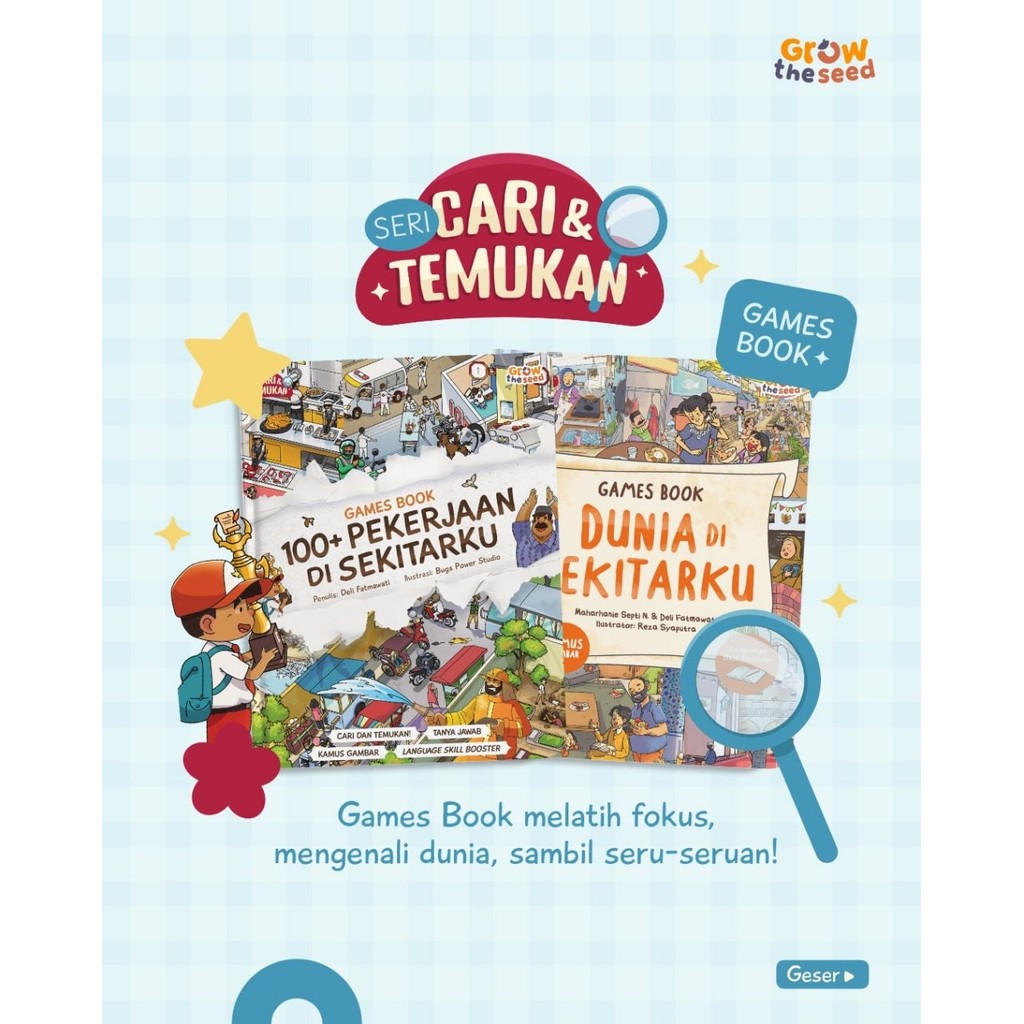 ค้นหาและค้นหาซีรีส์: World Around Me & 100++ Work Around Me Boardbook GTS Growtheed