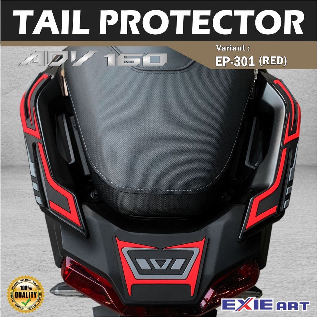 TAIL PROTECTOR ADV 160 2022 - RoadSync 2026 UPPER STOP LAMP - RUBBER DUCK TAIL ADV